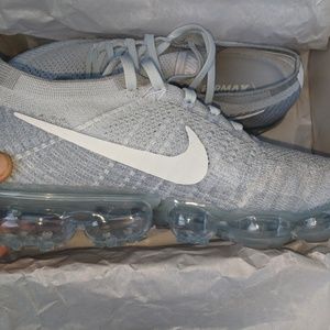 Men's Nike Vapormax Platinum White Size 10.5